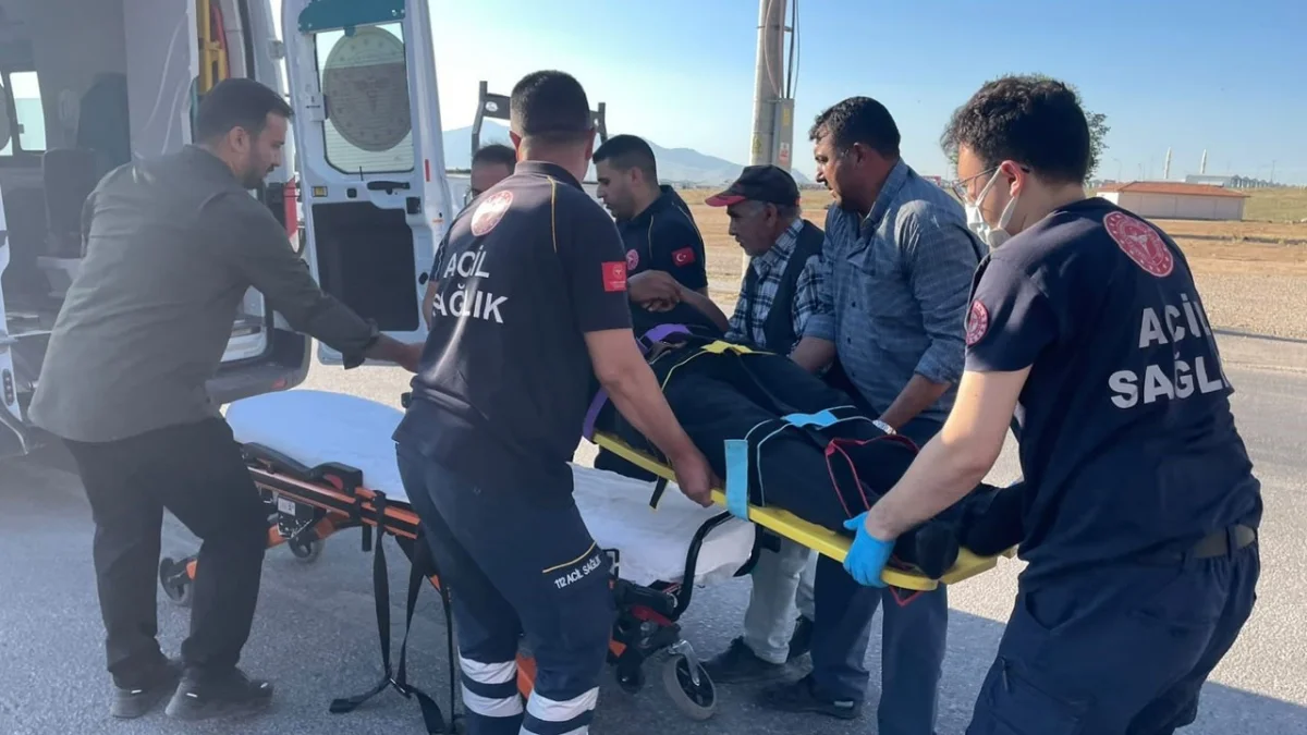 Karaman’da motosiklet kazası: 1 yaralı