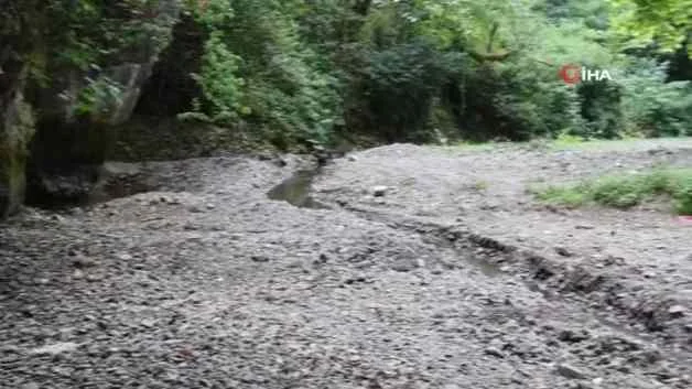 Sakarya’da doğa alarm veriyor: Maden deresi ve şelalesi kurudu!