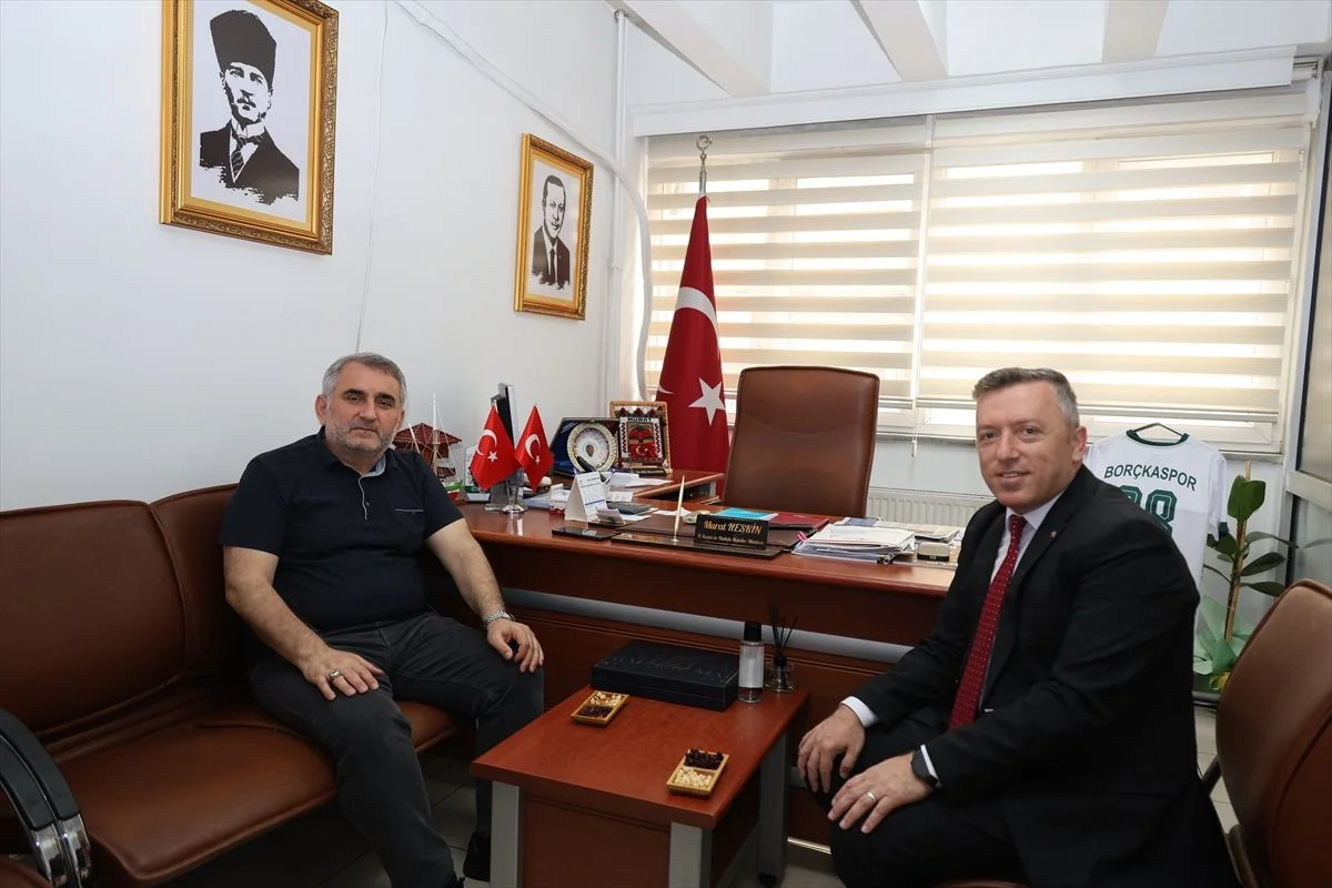 AÇÜ Rektörü Aydın'dan Valilik Basın Müdürlüğü'ne ziyaret