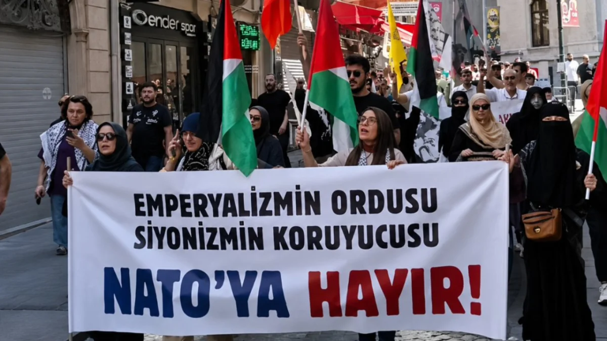 NATO operasyonları dalga dalga büyüyor: Filistin aktivistleri de gözaltında