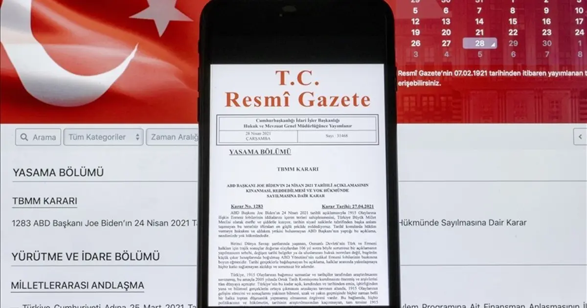 Resmi Gazete'de bugün (6 Temmuz 2026 Resmi Gazete kararları)
