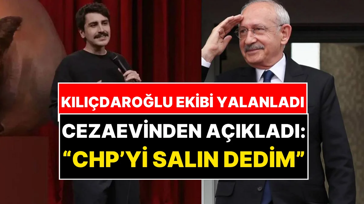 Deniz Göktaş Cezaevinden Açıkladı: Kemal Kılıçdaroğlu’na “CHP’yi Salın” Dedi mi?