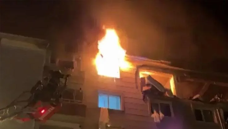Çorlu'da korku dolu anlar! Apartman dairesinde patlama: 2 ölü, 2 yaralı