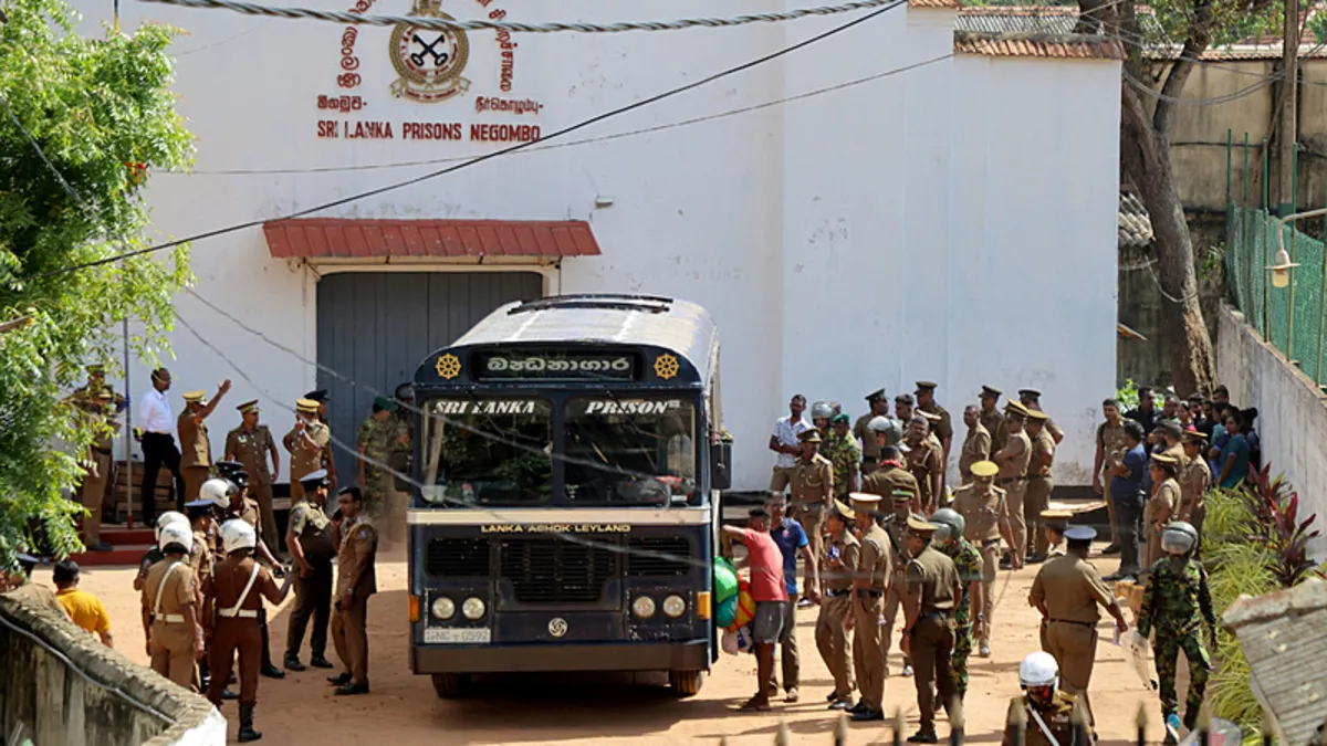 Sri Lanka’da cezaevinde kanlı isyan: 5 gardiyan dahil 25 kişi öldü
