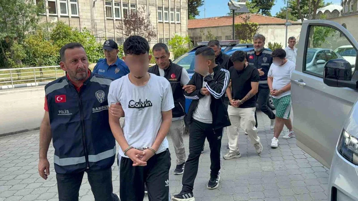 Samsun'da Uyuşturucu Operasyonu: 4 Gözaltı