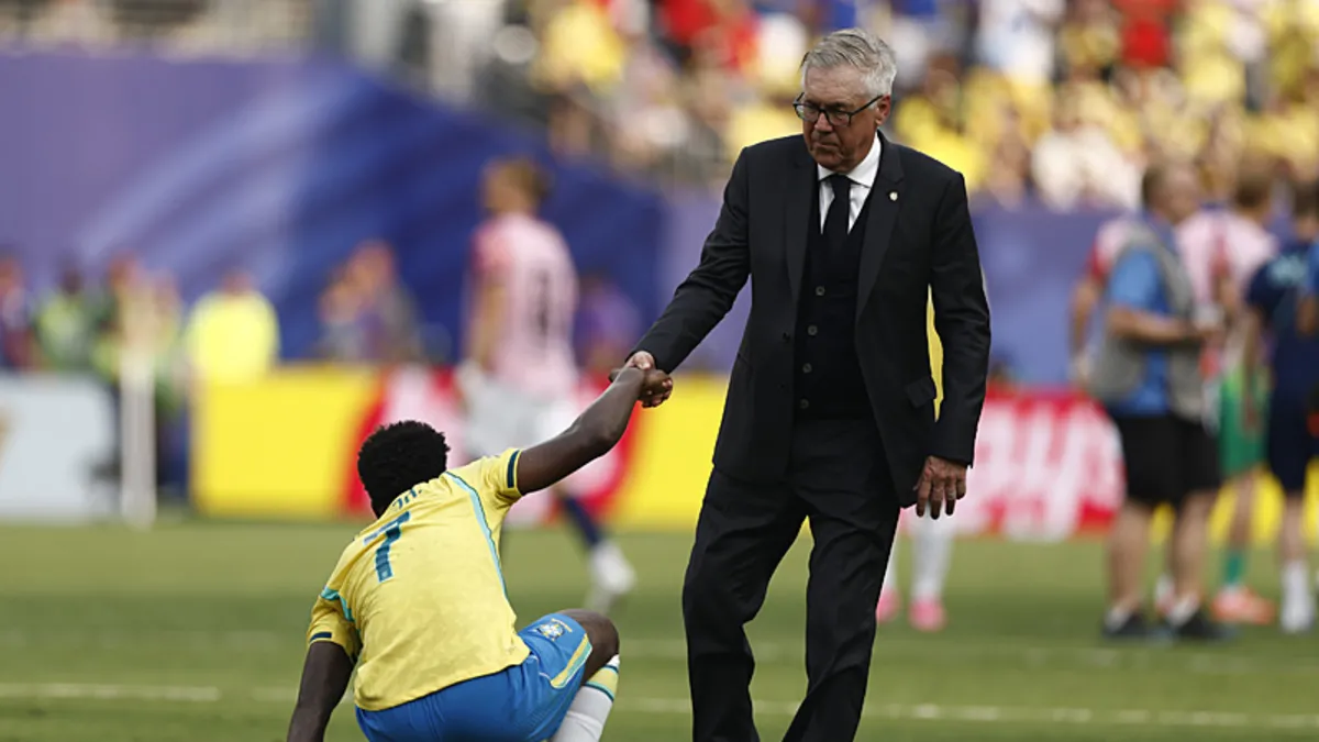 Brezilya Teknik Direktörü Carlo Ancelotti: "Bu bir son değil"