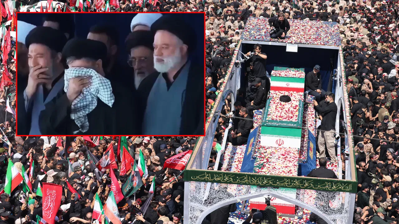MİLYONLAR HAMANEY'E AĞLIYOR!